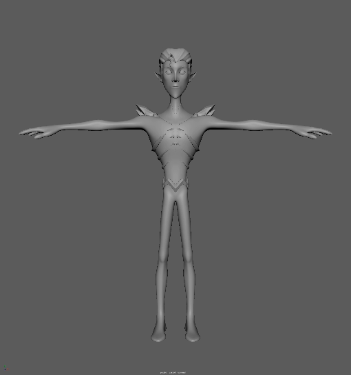 Body with armor turnaround