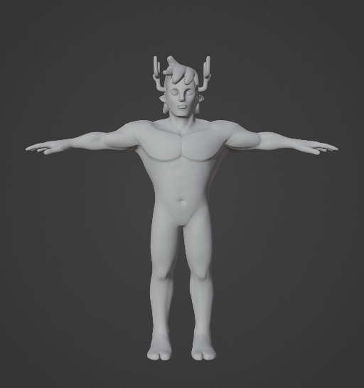 Final sculpt turnaround