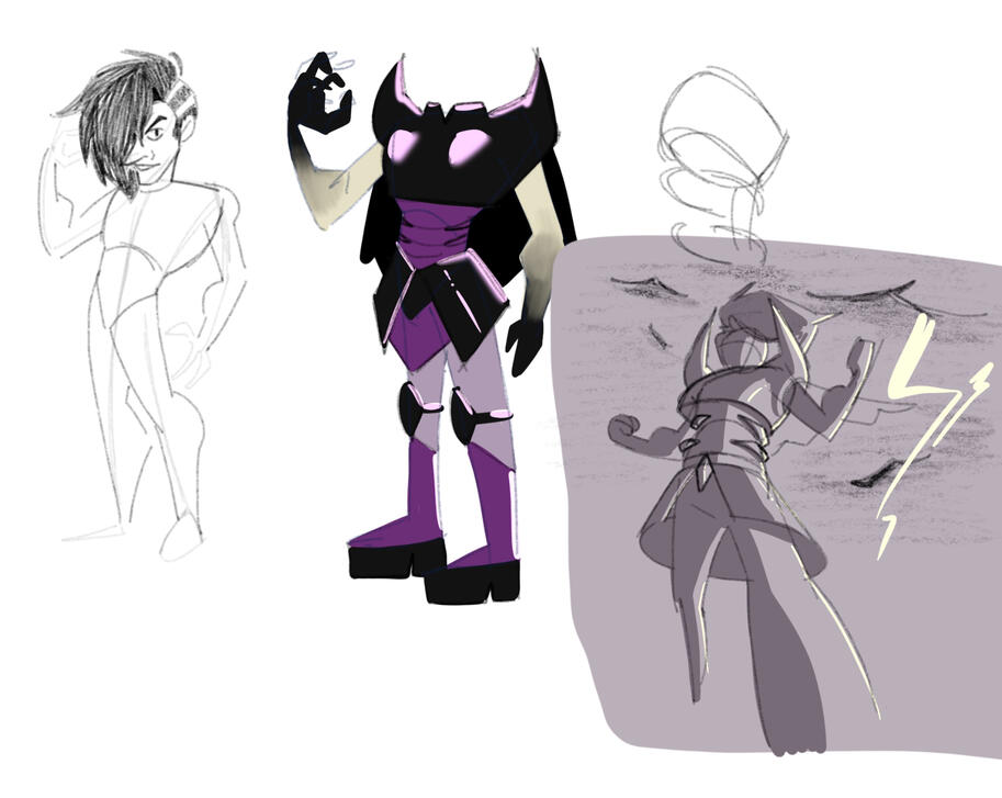 Early concepts by Kylie Mundell